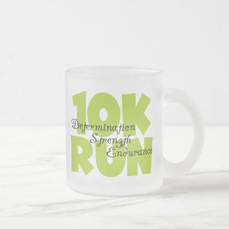 Taza De Cristal Esmerilado 10 Run Spring Green