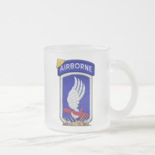 Taza De Cristal Esmerilado 173o La guerra aerotransportada del nam de Abn