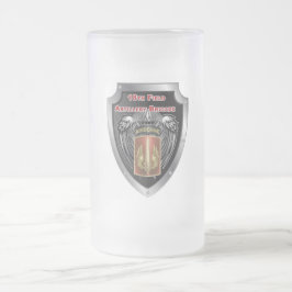 Taza De Cristal Esmerilado 18.ª Brigada de Artillería de Campo Aérea