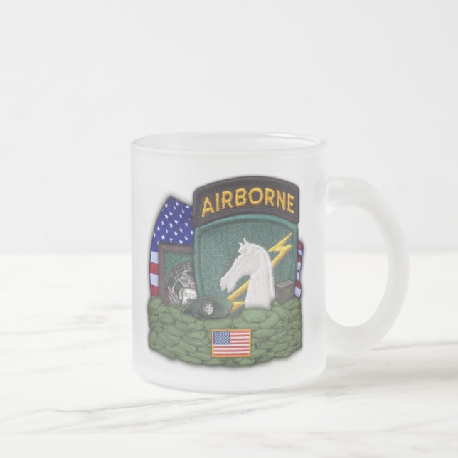 Taza De Cristal Esmerilado 1.ᵉʳ parche de comando de operaciones especiales f (Derecha)