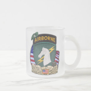Taza De Cristal Esmerilado 1.ᵉʳ parche de comando de operaciones especiales f