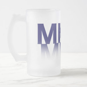 Taza De Cristal Esmerilado 2011, números romanos