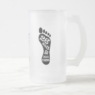 Taza De Cristal Esmerilado 26 millas y 385 metros