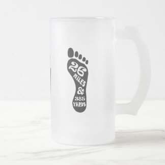 Taza De Cristal Esmerilado 26 millas y 385 metros