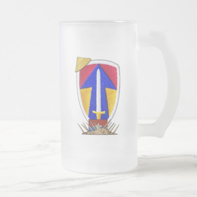 Taza De Cristal Esmerilado 2.º bando de la fuerza de campo vietnam (Derecha)