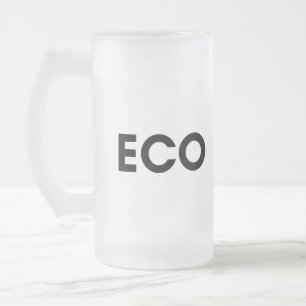 Taza De Cristal Esmerilado 2.º ecología