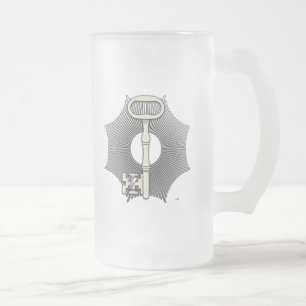 Taza De Cristal Esmerilado 4º grado: Maestro secreto o viajero principal