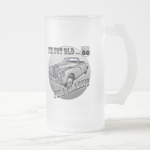 Taza De Cristal Esmerilado 50.o Regalos de cumpleaños