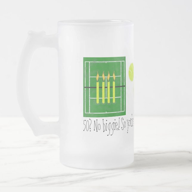 Taza De Cristal Esmerilado 50… usted está para arriba en un sistema… por (Izquierda)