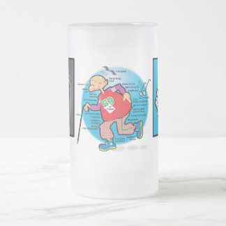 Taza De Cristal Esmerilado ¿' 59er jubilado? No yo