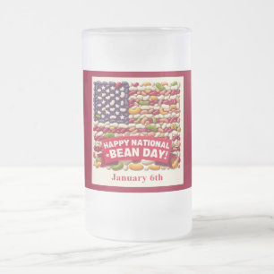 Taza De Cristal Esmerilado 6 de enero - Día Nacional del Mar