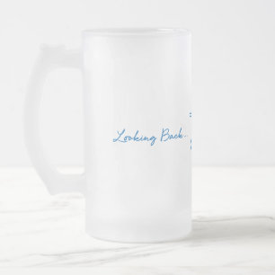 Taza De Cristal Esmerilado 75° Aniversario de la rana