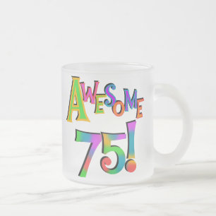 Taza De Cristal Esmerilado 75 camisetas y regalos impresionantes del