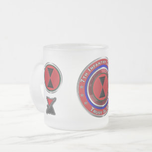 Taza De Cristal Esmerilado 7.ª División de Infantería