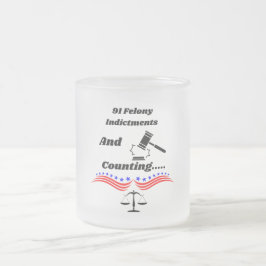 Taza De Cristal Esmerilado 91 Y Recuento