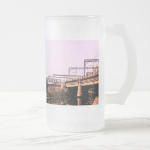 Taza De Cristal Esmerilado A lo largo del canal, Leeds