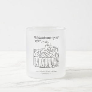 Taza De Cristal Esmerilado A su tímido algo