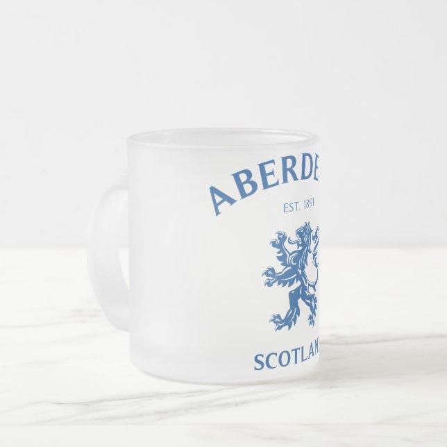TAZA DE CRISTAL ESMERILADO ABERDEEN (Anverso izquierdo)