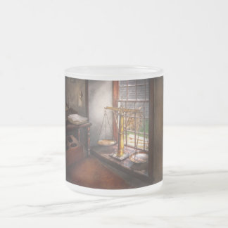 Taza De Cristal Esmerilado Abogado - Escalas de Justicia