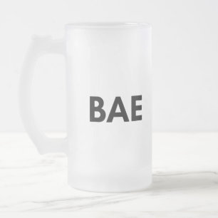 Taza De Cristal Esmerilado abrazar