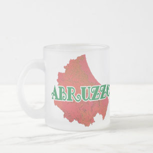 Taza De Cristal Esmerilado Abruzzo