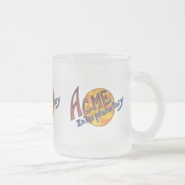 Taza De Cristal Esmerilado ACME-Mug interplanetaria (vidrio esmerilado)