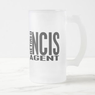 Taza De Cristal Esmerilado Agente jubilado de NCIS