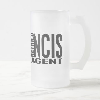 Taza De Cristal Esmerilado Agente jubilado de NCIS