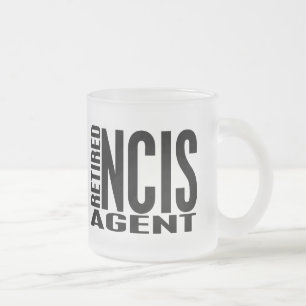 Taza De Cristal Esmerilado Agente jubilado de NCIS
