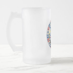 Taza De Cristal Esmerilado Agradecimiento a los trabajadores postales