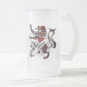 Taza De Cristal Esmerilado Aitken Tartan Lion