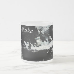 Taza De Cristal Esmerilado Alaska Frost Glass Mug