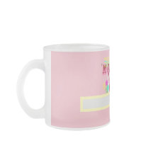ALAVANTPROZ Día de la Madre Mug de vidrio escarcha