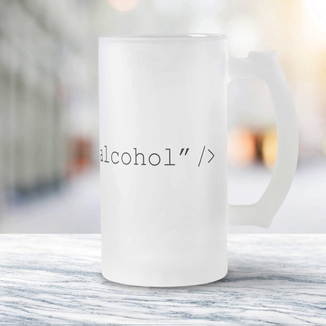 Taza De Cristal Esmerilado Alcohol de entrada HTML (Subido por el creador)