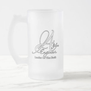 Taza De Cristal Esmerilado Alfa Engineer
