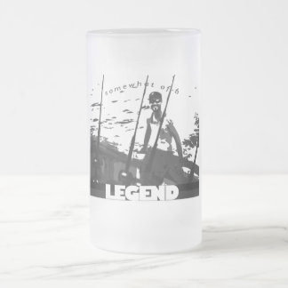Taza De Cristal Esmerilado Algo de una leyenda