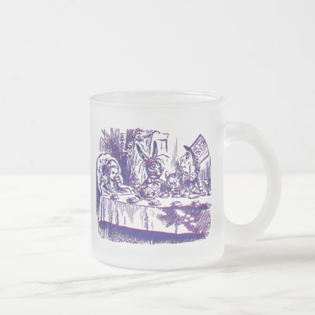 Taza De Cristal Esmerilado Alice Disco (Derecha)