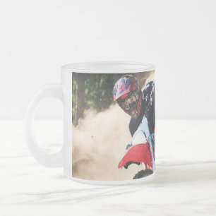 Taza De Cristal Esmerilado almohada de lanzamiento de motocross