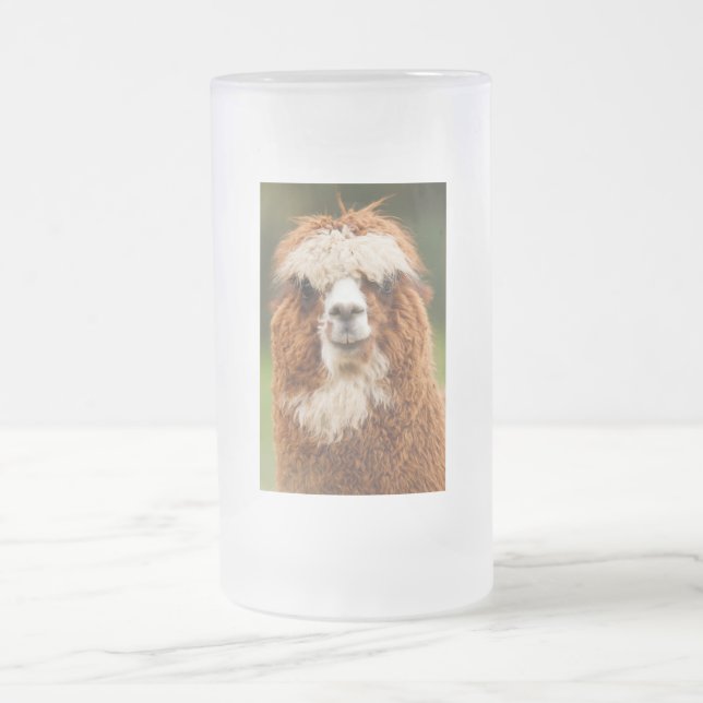 Taza De Cristal Esmerilado Alpaca (Centro)