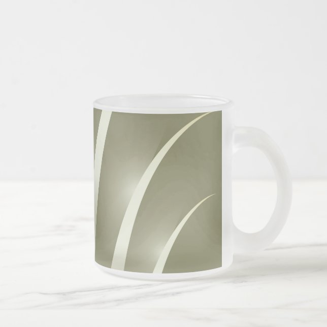 Taza De Cristal Esmerilado altibajos (Derecha)