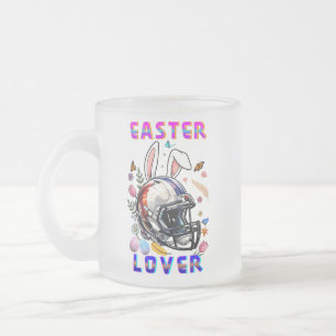 Taza De Cristal Esmerilado Amante de Pascua