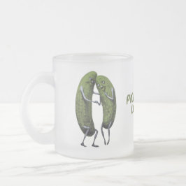 Taza De Cristal Esmerilado ¡Amantes de la pelota de futbol!