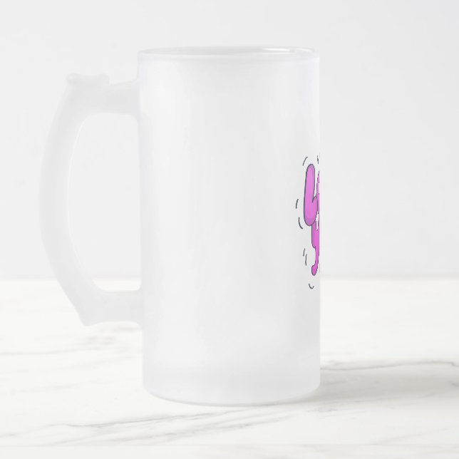 Taza De Cristal Esmerilado Amar (Izquierda)