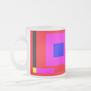 Taza De Cristal Esmerilado Amar