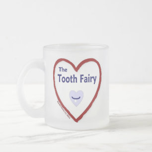 Taza De Cristal Esmerilado Amar Al Hada Diente