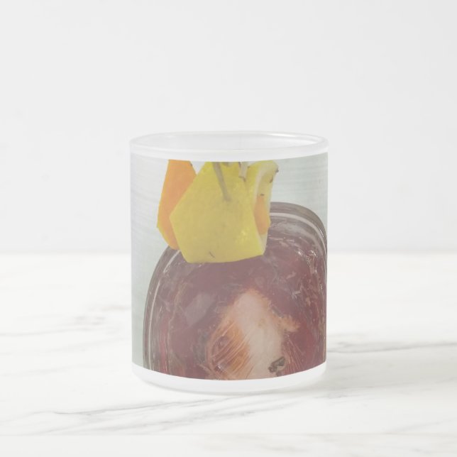 Taza De Cristal Esmerilado Americano (Centro)