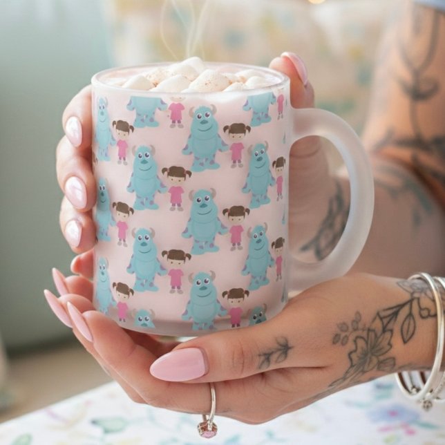 Taza De Cristal Esmerilado Amigos (Subido por el creador)