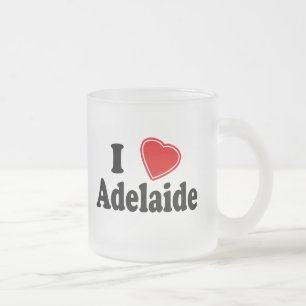Taza De Cristal Esmerilado Amo Adelaide