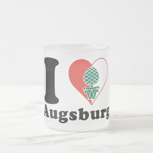 Taza De Cristal Esmerilado Amo Augsburg (Centro)