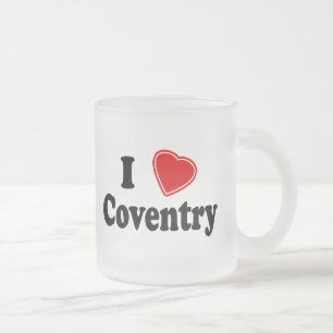 Taza De Cristal Esmerilado Amo Coventry